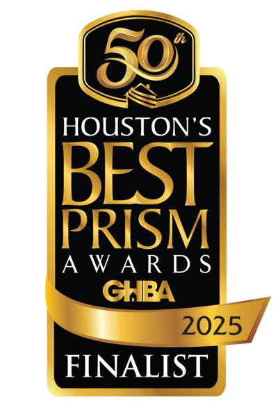 Houston's Best Prism Award Brendan Custom Homes 2025 Finalist
